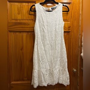 Karl Lagerfeld white dress